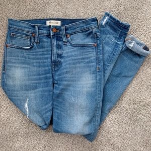 MADEWELL 9" High-Rise Skinny Jeans